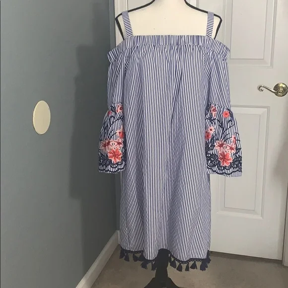 Striped Spring/Summer Dress - Picture 1 of 5